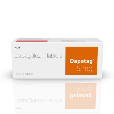 Dapatag 5mg Strip Of 10 Tablets
