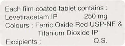 Levera 250mg Strip Of 15 Tablets
