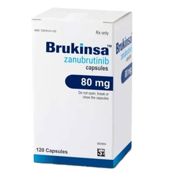 Brukinsa 80Mg Bottle Of 120 Capsules