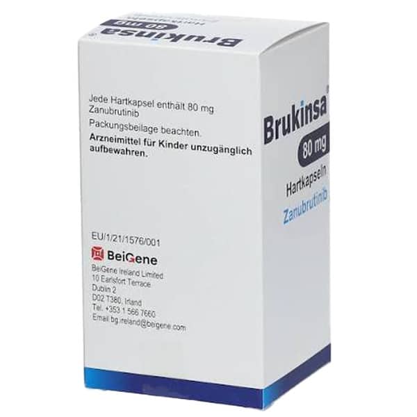 Brukinsa 80Mg Bottle Of 120 Capsules
