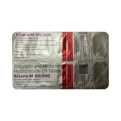 Sitatri M 50/500mg Strip Of 10 Tablets