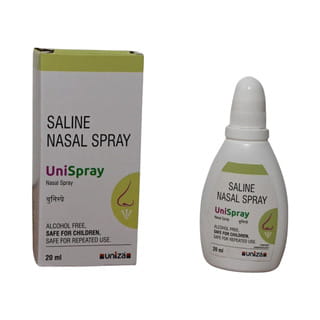 Unispray Bottle Of 20ml Nasal Spray