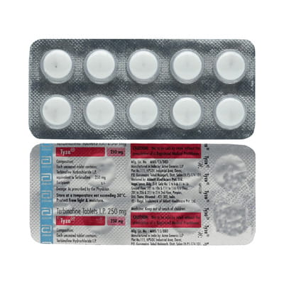 Tyza 250mg Strip Of 10 Tablets