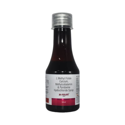 Bi Folate Bottle Of 100ml Syrup
