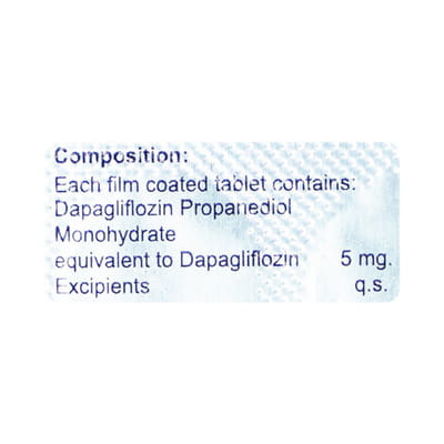 Dapasis 5mg Strip Of 10 Tablets
