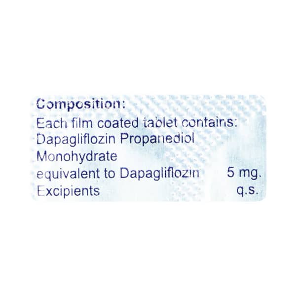 Dapasis 5Mg Strip Of 10 Tablets
