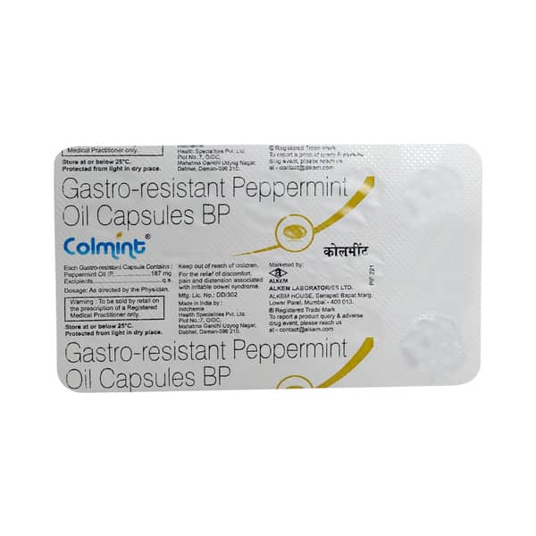 Colimint Strip Of 10 Capsules