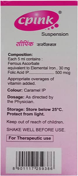 Cpink Bottle Of 200ml Suspension