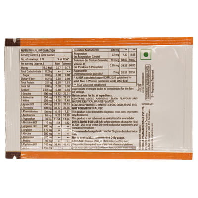 Aminorich Xp Sugar Free Sachet Of 5gm Oral Powder