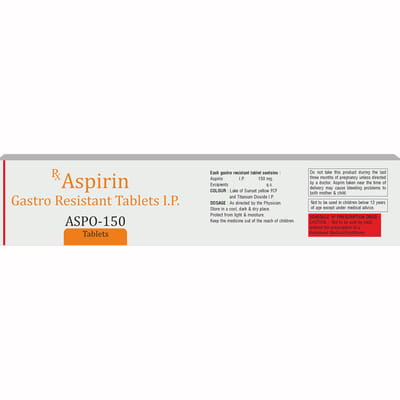 Aspo 150mg Strip Of 14 Tablets