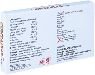 Contaflix Strip Of 10 Tablets