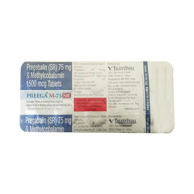 Preega M 75mg Sr Strip Of 10 Tablets