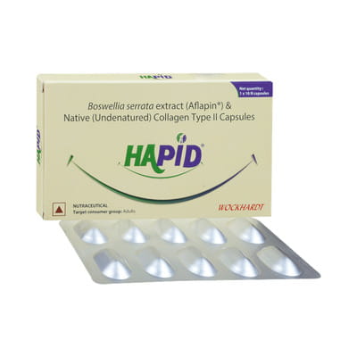 Hapid Strip Of 10 Capsules