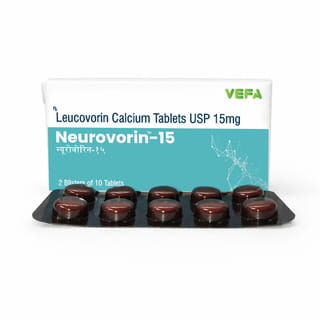 Neurovorin 15Mg Strip Of 10 Tablets