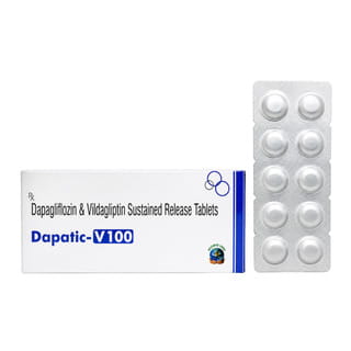 Dapatic V 100Mg Strip Of 10 Tablets