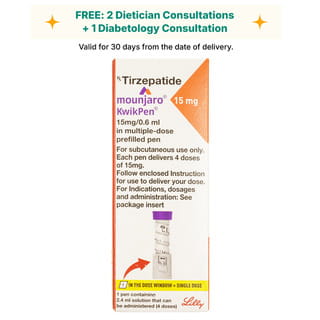 Mounjaro Kwikpen 15Mg Pre Filled Pen Of 2.4Ml Solution For Injection