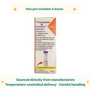 Mounjaro Kwikpen 15Mg Pre Filled Pen Of 2.4Ml Solution For Injection