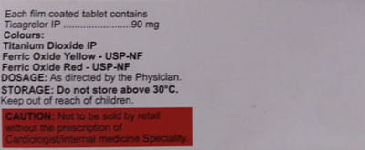 Ticasave Plus 90mg Strip Of 14 Tablets