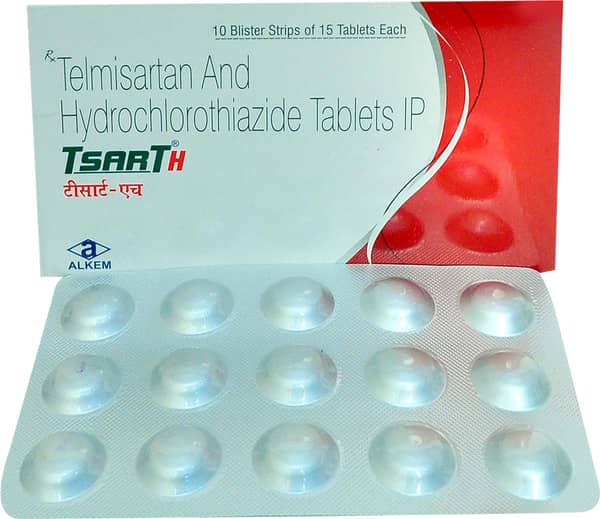 Tsart H 40mg Strip Of 15 Tablets