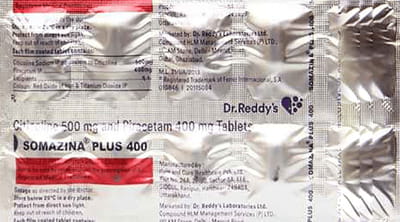 Somazina Plus 400mg Strip Of 10 Tablets