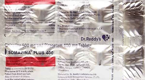 Somazina Plus 400mg Strip Of 10 Tablets
