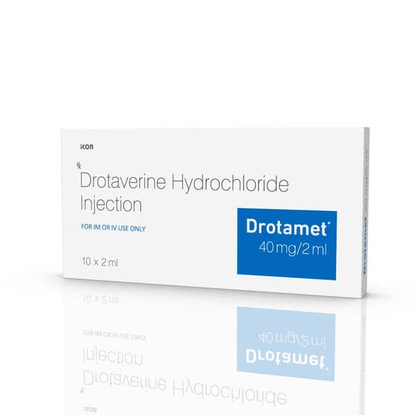 Drotamet 40Mg Ampoule Of 2Ml Injection