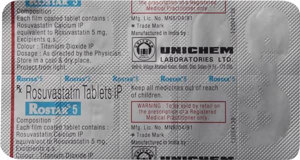 Rostar 5Mg Strip Of 15 Tablets