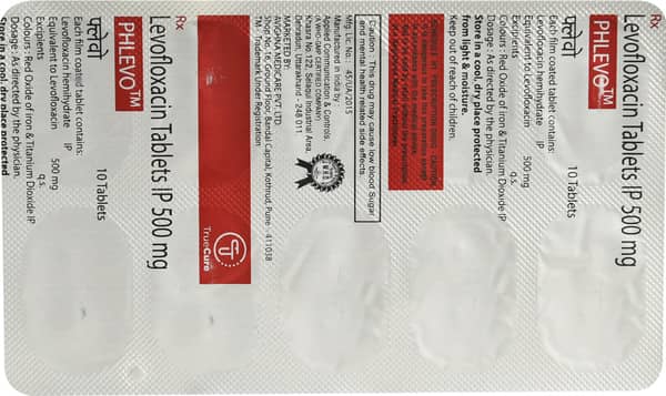 Phlevo 500mg Strip Of 10 Tablets