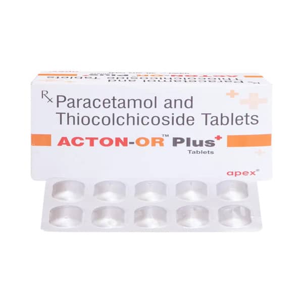 Acton Or Plus Strip Of 10 Tablets