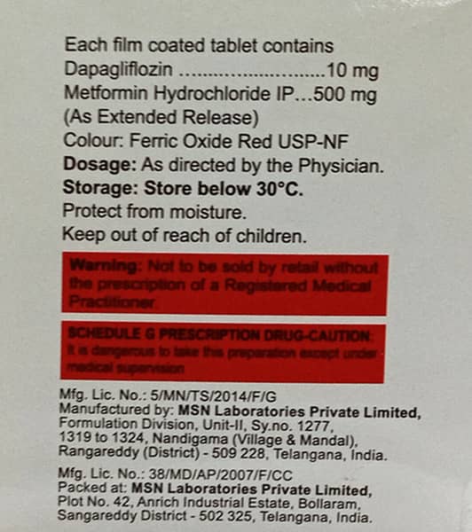 Daprica M 10mg Strip Of 10 Tablets