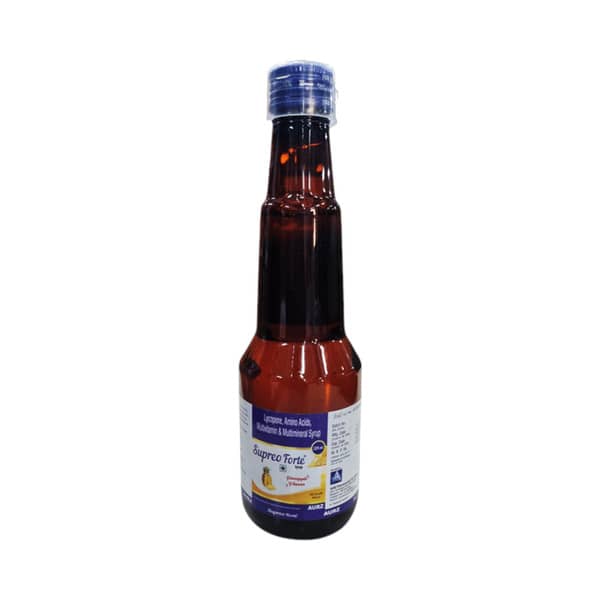 Supreo Forte Pineapple Flavour Sugar Free Bottle Of 225ml Syrup