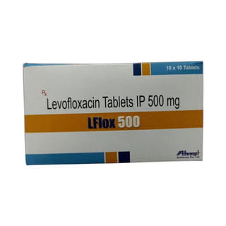 Lflox 500 Strip Of 10 Tablets