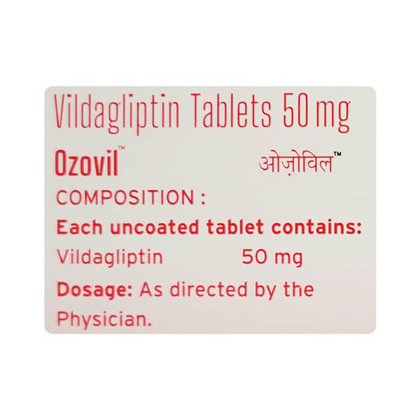 Ozovil 50mg Strip Of 15 Tablets