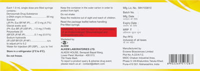 Denu 60mg Pre Filled Syringe Of 1ml Injection