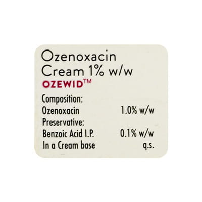 Ozewid 1% Tube Of 5gm Cream