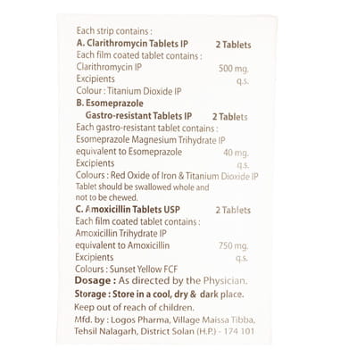 Esmostrum Hp Kit Strip Of 6 Tablet Combikits