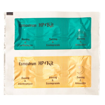 Esmostrum Hp Kit Strip Of 6 Tablet Combikits