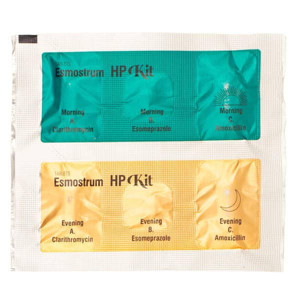 Esmostrum Hp Kit Strip Of 6 Tablet Combikits