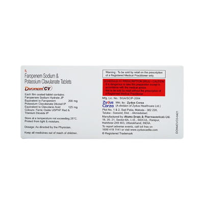 Duonem Cv Strip Of 6 Tablets