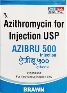 Azibru 500Mg Dry Vial Of 1 Powder For Injection