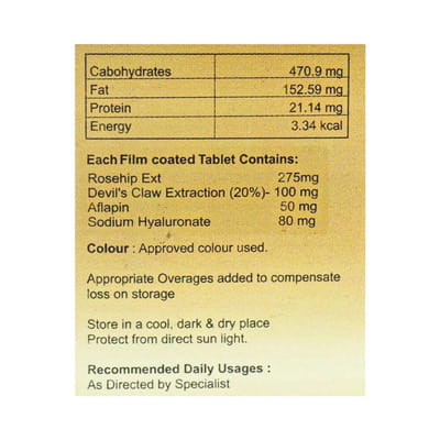 Synofluid Xt Bottle Of 14 Tablets