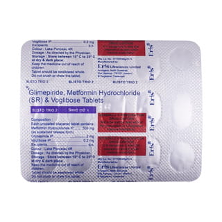 Blisto Trio 2mg Strip Of 15 Tablets