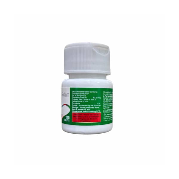 Thyrorise 62.5Mcg Bottle Of 120 Tablets