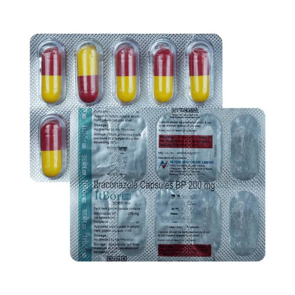 Itbor 200mg Strip Of 10 Capsules