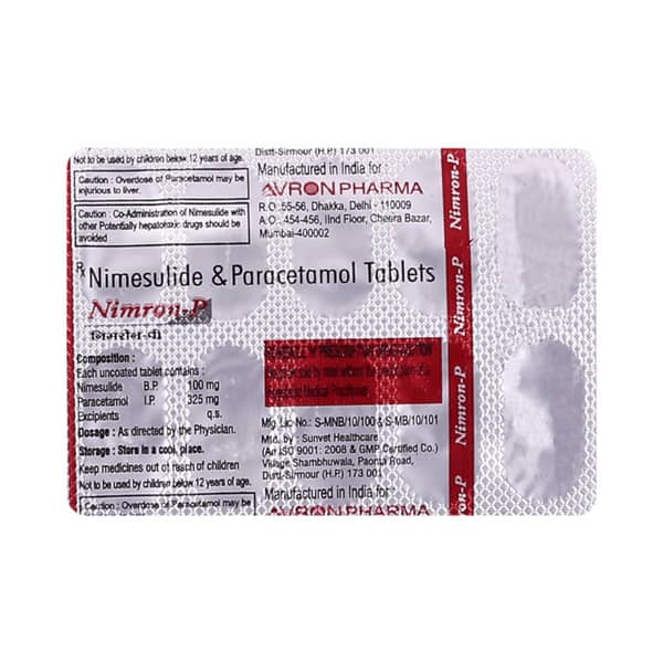 Nimron P Strip Of 10 Tablets