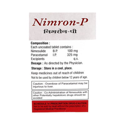 Nimron P Strip Of 10 Tablets