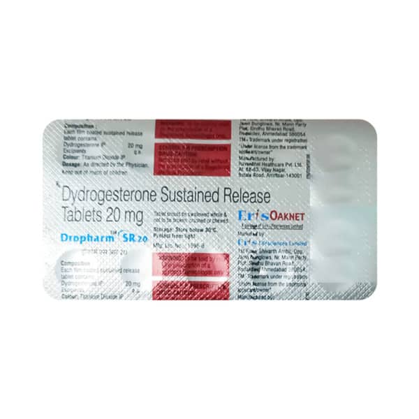Dropharm Sr 20mg Strip Of 10 Tablets