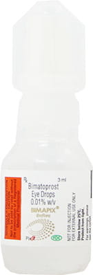Bimapix Bottle Of 3ml Eye Drops