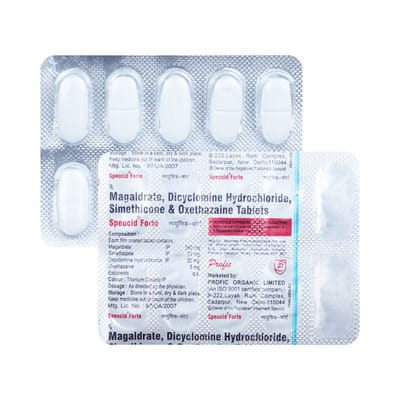 Speucid Forte Strip Of 10 Tablets