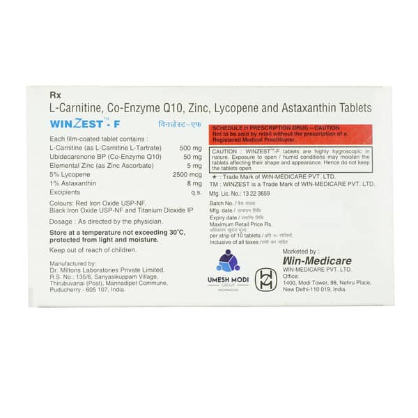 Winzest F Strip Of 10 Tablets
